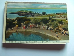 Engeland England  Somerset Weston-super-Mare Prince Consort Gardens And Birnbeck Pier - Weston-Super-Mare