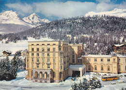 SUISSE,HLVETIA,SWISS,SWIT ZERLAND,SVIZZERA,SCHWEIZ, GRISONS,SAINT MORITZ,HOTEL,BUS - Sankt Moritz