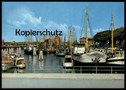 ÄLTERE POSTKARTE WYK AUF FÖHR HAFEN SCHIFF SCHWALBE Boot Ship Harbour Port Ansichtskarte AK Postcard Cpa - Föhr