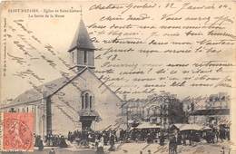 44-SAINT-NAZAIRE- EGLISE DE SAINT-GOHARD, SORTIE DE LA MESSE - Saint Nazaire