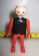 PLAYMOBIL GEOBRA 1974 RED/BLACK - Playmobil