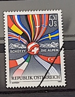 AUTRICHE. Yvert N° 1895 Protégez Les Alpes. Surchargé Specimen. MNH ** - Unused Stamps