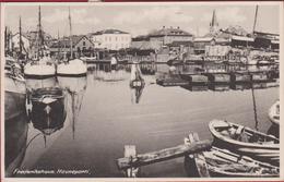 Denemarken Denmark Danmark Frederikshavn Havneparti 1946 Boat Vessel Fishing - Danemark