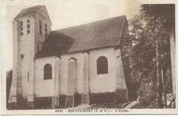 CPA BOUFFEMONT L'EGLISE - Bouffémont