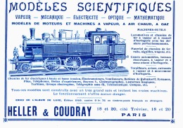 PUB  MODELES SCIENTIFIQUE  " HELLER & COUDRAY  "  1908 (3) - Other & Unclassified