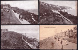 FOLKESTONE 4 OLD CARDS - Good Condition - Folkestone