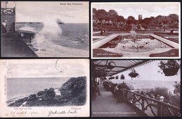 FOLKESTONE 4 OLD CARDS - Good Condition - Folkestone