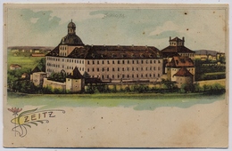 Lithographie Zeitz Schloss About 1900y.  E834 - Zeitz