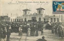 13 , MARSEILLE , Exposition D'électricité 1908  , * 184 75 - Weltausstellung Elektrizität 1908 U.a.