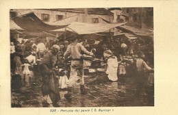 Delcampe - 913 " MERCATO DEL PESCE (G. BARISON) " CARTOLINA  ORIG  NON SPED.. - Marchés