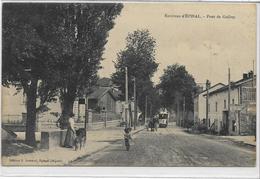 88 GOLBEY . Le Pont Du Village Et Le Tramway , édit : J Armand , écrite En 1912 , état Extra - Golbey
