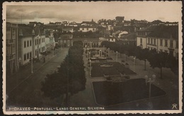 Postal Portugal - Chaves - Largo General Silveira (Ed. Foto Alves, Nº 1) - CPA - Postcard - Vila Real