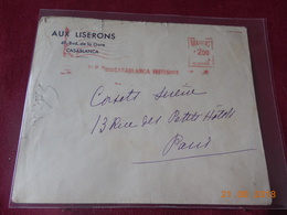 Lettre Du Maroc Francais  Avec EMA - Covers & Documents