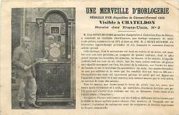 63 , CHATELDON , Une Merveille D'horlogerie , * 202 85 - Chateldon