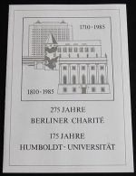 DDR 1985 ETB 2/1985 Mi-Nr. 2980/81 Mit Schwarzdruck - 1er Día – FDC (hojas)