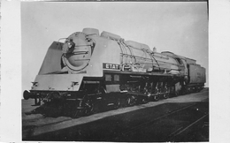 ¤¤  -   Carte-Photo D'une Locomotive Des Chemins De Fer De L'Etat   -  Train , Gare  - - Treni