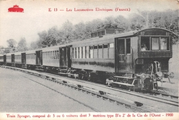 ¤¤  -   Carte-Photo D'un Train SPRAGUE   -   Chemin De Fer , Gare   -   ¤¤ - Eisenbahnen