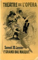 PUBLICITE , Illustration De Cheret , Theatre De L'Opera , * 220 08 - Chéret