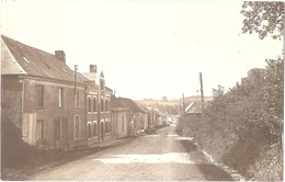 Dépt 80 - NAOURS - ÉPREUVE De CARTE POSTALE (photo R. LELONG) + La Carte Postale + PLAQUE De VERRE - Rue D'Amiens - Naours