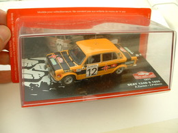 SEAT 124D S 1800 - RALLYE DE MONTE CARLO 1977 - ZANINI / PETISCO - ALTAYA IXO - 1/43éme - Ixo