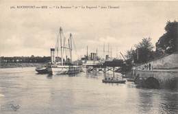 17-ROCHEFORT-SUR-MER- " LE BRENNUS" ET LE " BUGEAUD" DANS L'ARSENAL - Rochefort