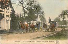 78 Le Perray Chasse à Courre Attelage Cheval Chevaux - Le Perray En Yvelines