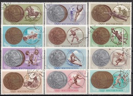 HUNGARY 2089-2100,used,falc Hinged - Summer 1968: Mexico City