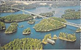 Canadian Span 1000 Islands International Bridge Aerial Vue - Thousand Islands