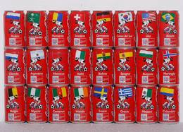 CAN-ITALIE-1994-WORLD CUP USA 1994 (set De 24 Cans) - Blikken