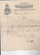 Renteria (Espagne) Lettre à Entête  1910 FABRIL LANERA  (PPP14539) - Spanien