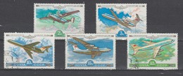 Russie   1979  Aérien  N° 138 à 142  Oblitéré  .(série Compléte) - Usados