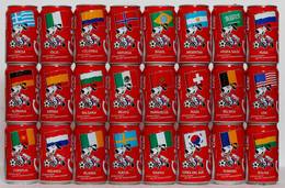 CAN-ESPAGNE-1994-WORLD CUP USA 1994 (24 Cans) - Cannettes