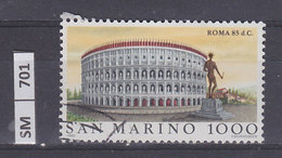 SAN MARINO  1985	Roma Colosseo L. 1000 Usato - Usados