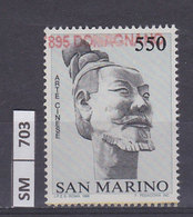 SAN MARINO  1986	Rapporti Cina- San Marino L. 550 Usato - Gebraucht