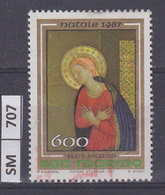 SAN MARINO  1997	Madonna Beato Angelico Usato - Gebraucht