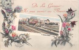 92-LA GARENNE-COLOMBES- JE VOUS ENVOIE CES FLEURS DE LA GARENNE - La Garenne Colombes