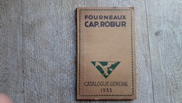 Catalogue Fourneaux Cap Robur Paris 1933 Cuisine - Innendekoration