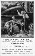 0260 "MILANO - EGUAGLIANZA-ASSICURAZIONI A PREMIO FISSO CONTRO I DANNI DELLA GRANDINE" ANIMATA, CONTADINI.CART NON SPED - Andere & Zonder Classificatie