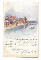 BRIENZ - ILLUSTRATA FIRMATA - VIAGGIATA FP - Brienz