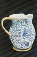 CPA PORCELAINE, JUG MADE IN ITALY, BRAN CASTLE MUSEUM - Porcelana