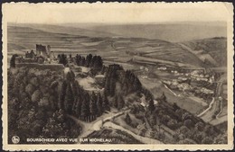Bourscheid Et Vue Sur Michelau, Ligne De Chemin De Fer, Carte Ancienne (2scans) - Bourscheid