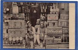 CPA Inde India Britannique Anglaise Non Circulé Métier Type Bazar Shop Front - Inde