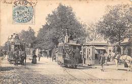 Paris     75013     Transports Station Des Tramways De La Porte De Choisy      (voir Scan) - Transport Urbain En Surface