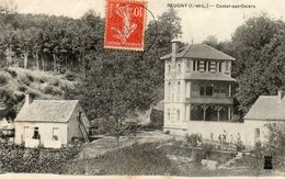 CPA - REUGNY (37) - Aspect Du Quartier Du Castel-des-Osiers En 1908 - Reugny