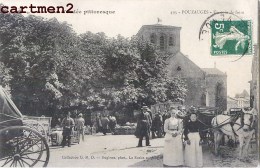 POUZAUGES UN COIN DE FOIRE MARCHE 85 VENDEE - Pouzauges