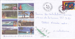 Nouvelle Calédonie, Lettre De KOUMAC, 2001 ( NC10) - Storia Postale