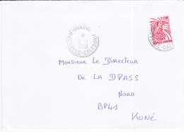 Nouvelle Calédonie, Lettre De OUEGOA, 2001 ( NC13) - Briefe U. Dokumente