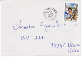 Nouvelle Calédonie, Lettre De VOH, 2000 ( NC19) - Storia Postale