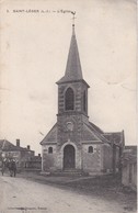 SAINT-LEGER-des-VIGNES - L'Eglise - Attelage - Bouaye