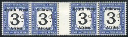 15 SOUTH WEST AFRICA: Sc.J37, Gutter Pair, Very Nice! - África Del Sudoeste (1923-1990)
